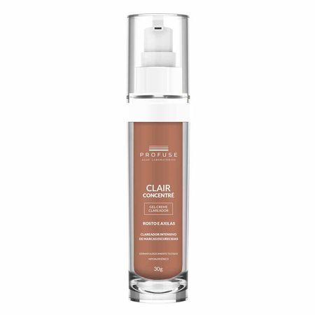 Gel Creme Clareador de Rosto e Axilas Profuse - Clair Concentré 30g